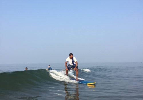 SURFING IN GOA ( LESSONS & RENT ) 5 surf