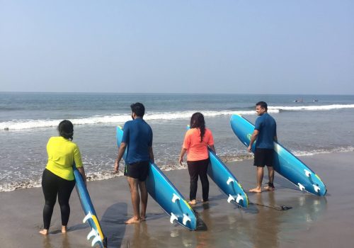 SURFING IN GOA ( LESSONS & RENT ) 6 surff